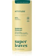 Attitude Super Leaves Natural Deodorant trdi deodorant brez aluminija Earl Grey & Cucumber 75 g