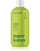 Attitude Super Leaves Pear & Amber pomirjajoči gel za tuširanje 473 ml