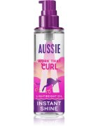 Aussie Bouncy Curls Work That Curl vlažilno in hranilno olje za lase 95 ml