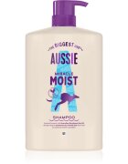 Aussie Miracle Moist vlažilni šampon za suhe in poškodovane lase 1000 ml