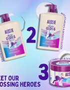 Aussie Oh My Gloss Shampoo šampon za sijaj in mehkobo las 1000 ml