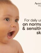Aveeno Baby Daily Care gel za umivanje za telo in lase za otroke od rojstva 250 ml