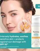 Aveeno Calm + Restore vlažilni losjon za obraz SPF 50 50 ml