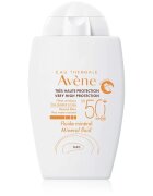 Avène Sun Mineral Fluid zaščitni fluid brez kemičnih filtrov SPF 50+ 40 ml