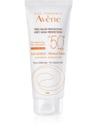 Avène Sun Mineral Lotion zaščitno mleko brez kemičnih filtrov in dišav SPF 50+ 100 ml
