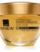 Avon Anew Skin Renewing Gold Emulsion vlažilna nočna krema proti gubam 50 ml