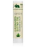 Avon Cannabis Sativa Oil Nourish & Calm balzam za ustnice s konopljinim oljem 45 g