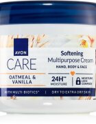 Avon Care Oatmeal & Vanilla večnamenska krema za obraz roke in telo 400 ml