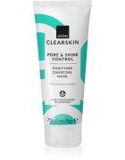 Avon Clearskin Pore & Shine Control čistilna maska z aktivnim ogljem 75 ml