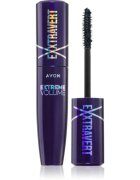 Avon Exxtravert Extreme Volume vodoodporna maskara za podaljšanje trepalnic za ekstra volumen odtenek Blackest Black 9.5 ml