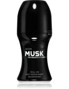 Avon Musk+ Metropolitano deodorant antiperspirant s kroglico za moške 50 ml