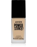Avon Power Stay 24h dolgoobstojen tekoči puder z mat učinkom odtenek 120 N Porcelain 30 ml