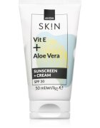 Avon Sk!n Vit E + Aloe Vera krema za obraz SPF 30 50 ml