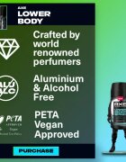 Axe ​Coconut & Sandalwood pršilo za telo za intimne predele 100 ml