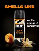 Axe Premium Black Vanilla dezodorant pršilo za moške 150 ml