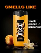 Axe Premium Black Vanilla gel za prhanje za moške 400 ml