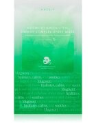 AXIS-Y Mugwort Green Vital Energy Complex Sheet Mask maska iz platna z vlažilnim in pomirjajočim učinkom 27 ml
