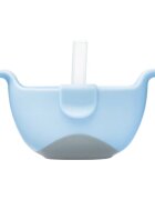 B.Box 3 in 1 Bowl & Straw skledica s slamico Bubblegum 250 ml