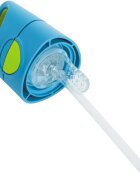 B.Box Bottle with Straw steklenička s slamico Blue Green 1 kos