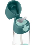B.Box Bottle with Straw steklenička s slamico Emerald Forest 1 kos