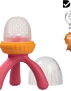 B.Box Feeder Teether duda za hranjenje in grizalo Strawberry 4m+ 1 kos