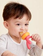 B.Box Feeder Teether duda za hranjenje in grizalo Strawberry 4m+ 1 kos