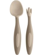 B.Box Gelato Cutlery pribor za otroke Latte 9m+ 2 kos
