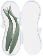 B.Box Gelato Cutlery pribor za otroke Sage 9m+ 2 kos