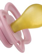 B.Box Natural Rubber 0-6m duda Berry/Blush 2 kos
