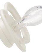 B.Box Silicone 0-6m duda Sage/Vanilla 2 kos
