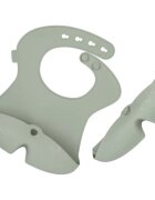 B.Box Silicone Bib slinček Sage 4m+ 1 kos