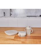 B.Box Silicone Bowl silikonska posoda s pokrovčkom Beige 300 ml