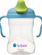 B.Box Spout Cup skodelica z ročaji Blueberry 4m+ 1 kos