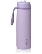 B.Box Stainless Steel Thermos Bottle termovka s slamico Lilac Love 1 kos