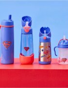 B.Box Superman skodelica s slamico 6m+ 240 ml