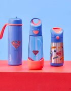 B.Box Superman steklenička s slamico 600 ml