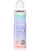 Babaria Deodorant Invisible antiperspirant v pršilu proti belim in rumenim madežem 200 ml