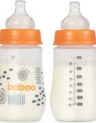 Baboo Anti-colic Feeding Bottle antikolična steklenička Blue Haze 3 m+ 1 kos