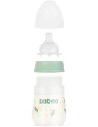 Baboo Anti-colic Feeding Bottle antikolična steklenička za otroke od rojstva Peachy Keen 0 m+ 1 kos