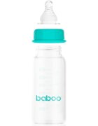 Baboo Anti-Colic Glass Bottle steklenička z ventilom proti kolikam 0m+ 120 ml