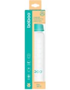 Baboo Anti-Colic Glass Bottle steklenička z ventilom proti kolikam 3m+ 240 ml