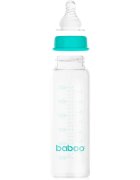 Baboo Anti-Colic Glass Bottle steklenička z ventilom proti kolikam 3m+ 240 ml