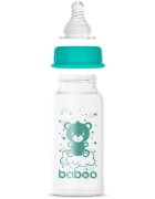 Baboo Anti-colic Glass Feeding Bottle Narrow Neck steklenička za dojenčke 0m+ 1 kos