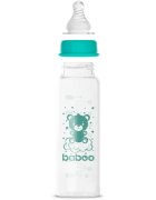 Baboo Anti-colic Glass Feeding Bottle Narrow Neck steklenička za dojenčke 3m+ 1 kos