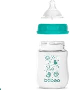Baboo Anti-colic Glass Feeding Bottle Wide Neck steklenička za dojenčke 0m+ 1 kos
