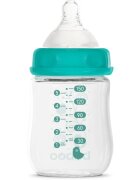 Baboo Anti-colic Glass Feeding Bottle Wide Neck steklenička za dojenčke 0m+ 1 kos