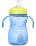 Baboo Cup with Silicone Spout skodelica s silikonskim ustnikom Blue 6m+ 260 ml
