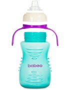 Baboo Cup with Silicone Spout skodelica s silikonskim ustnikom Mint 6m+ 260 ml