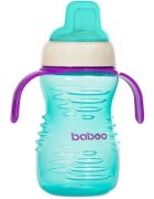 Baboo Cup with Silicone Spout skodelica s silikonskim ustnikom Mint 6m+ 260 ml