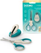 Baboo Nail Care Set set za manikiro za otroke od rojstva 0m+ 2 kos
